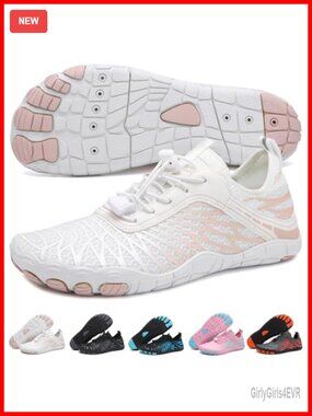 Barefoot Water Shoes Wide Toe Box Breathable Anti-Slip Hiking Sneakers